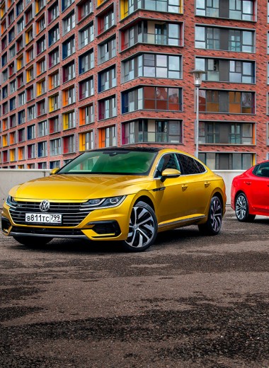 Красоты мира. Тест-драйв Volkswagen Arteon и Kia Stinger