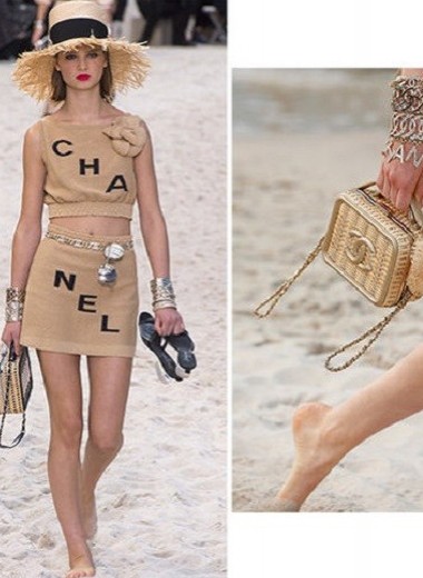 Пляж в центре Парижа: главное о показе Chanel на весну 2019