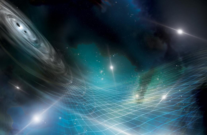 Дрожь Вселенной: как астрономы открыли сотрясение пространства черными дырами