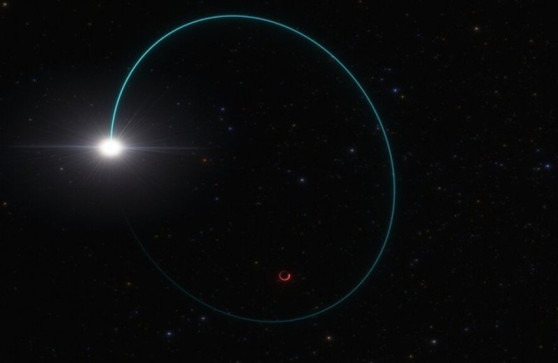 Телескоп Gaia отыскал рекордно массивную черную дыру звездной массы в Млечном Пути