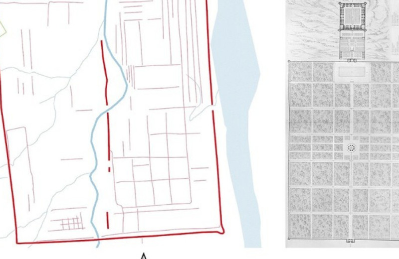 На аэрофотоснимке 1941 года заметили остатки старинного персидского сада