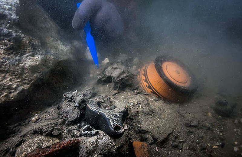 В затонувшем древнеегипетском порту нашли фрагменты корабля и греческое кладбище