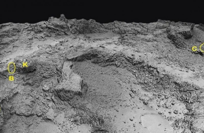 Планетологи впервые нашли пещеры на комете