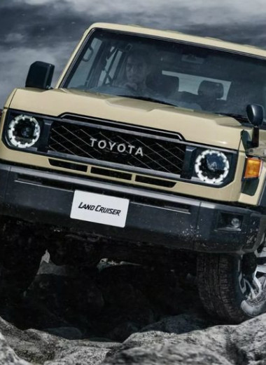 Почти сорокалетняя Toyota Land Cruiser 70-й серии выйдет с обновлённым дизайном и новым турбодизелем