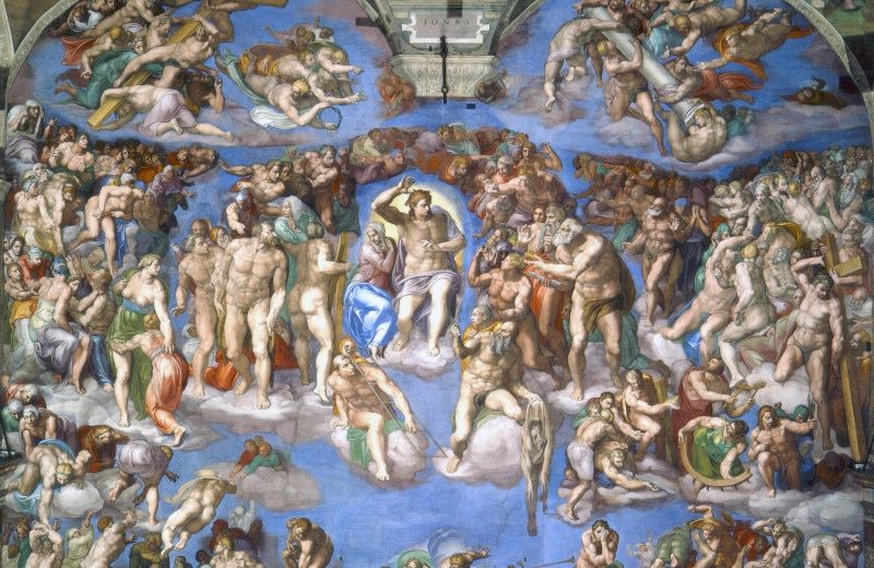 Обидеть художника: 7 тайн «Страшного суда» Микеланджело