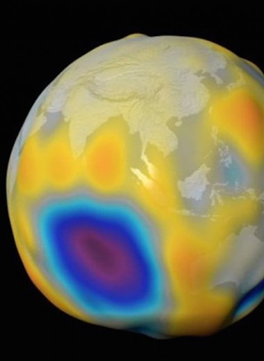 ESA представила подробную карту второго магнитного поля Земли