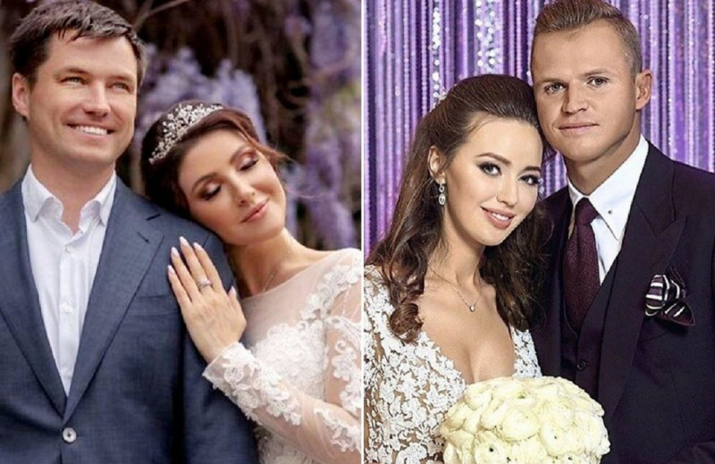 Самые красивые венчальные платья звездных россиянок: Макеевой, Костенко и других