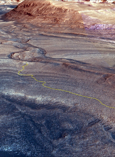 Марсоход Curiosity расскажет, как с планеты уходила вода