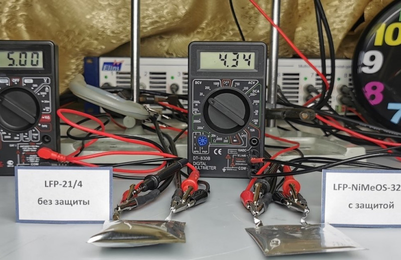 В России разработали технологию защиты литий-ионных аккумуляторов от возгорания