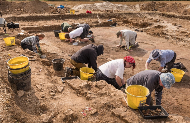 Археологи нашли древнюю баню на римской вилле в Англии. Вам туда захочется!