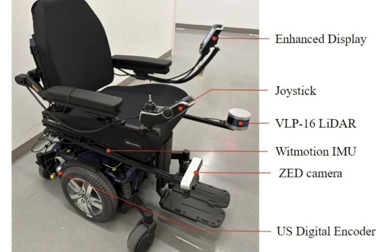 Разработана умная роботизированная инвалидная коляска