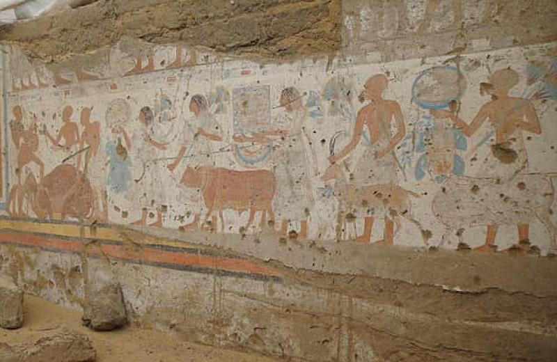 В Египте раскопали потерянную усыпальницу царского казначея времен Рамсеса II