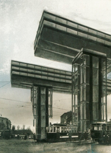 Горизонтальные небоскрёбы над Бульварным кольцом: несбывшийся советский проект для центра Москвы