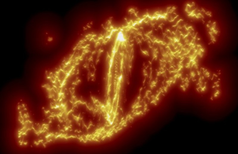 Закономерности движения молекулярного газа объяснят появление звездных «колыбелей»