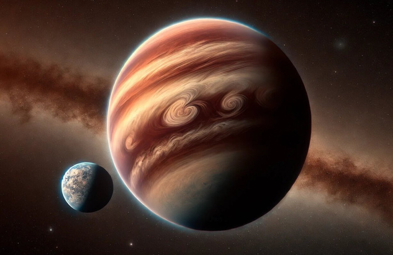 На спутниках блуждающих экзопланет в вечной темноте может быть жизнь