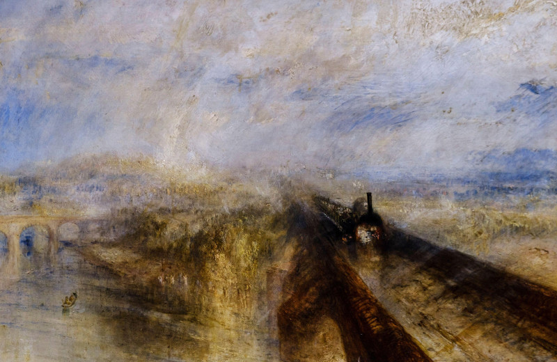 «Дождь, пар и скорость» Уильяма Тернера, или Как Великобритания пересела на железнодорожные рельсы