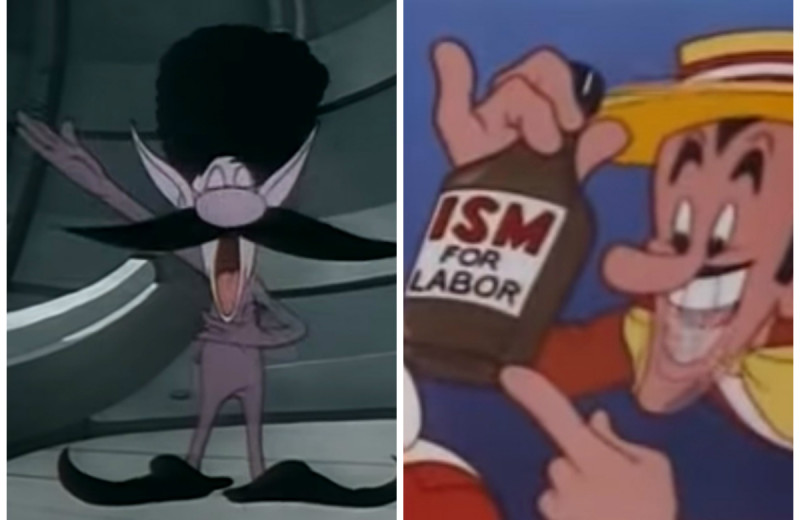 Как западная пропаганда изображала СССР и русских в мультфильмах