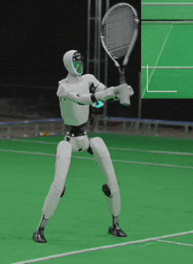 Андроида научили большому теннису по записям игроков-любителей