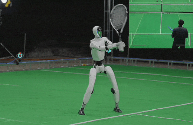 Андроида научили большому теннису по записям игроков-любителей