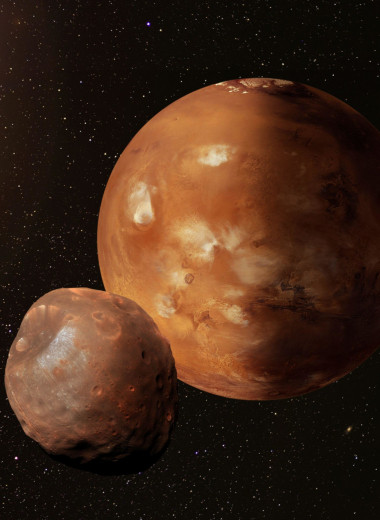 Схватка в вакууме: как Марс разрывает на части собственный спутник Фобос