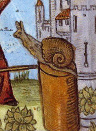 Почему на средневековых рисунках так много рыцарей, сражающихся с улитками