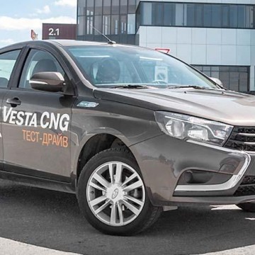 Lada Vesta CNG – 1000 км на одном баке
