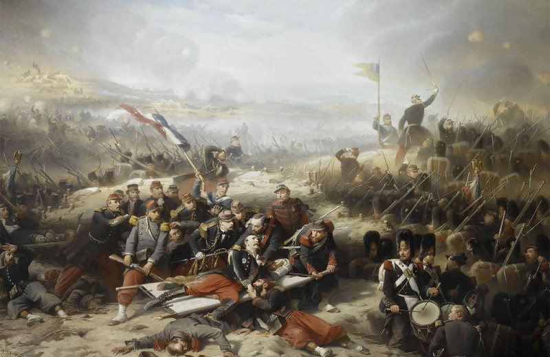 Штурм французскими войсками Малахова кургана 8 сентября 1855 года