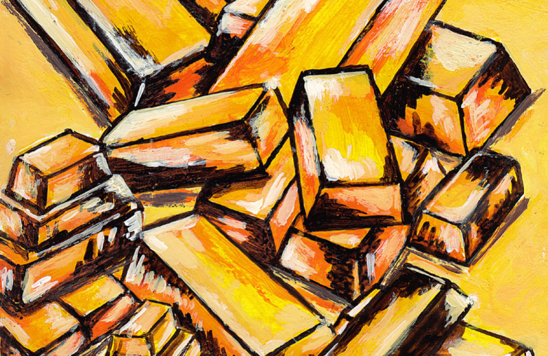 Золото притягивает взгляды