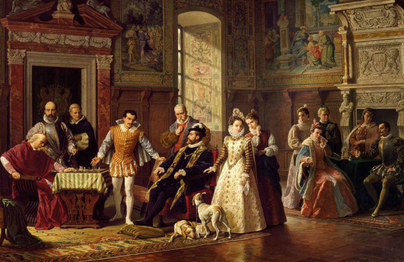 Шахматный турнир при дворе короля Испании