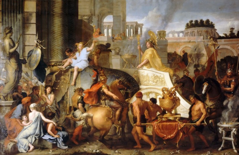 Вступление Александра Македонского в Вавилон