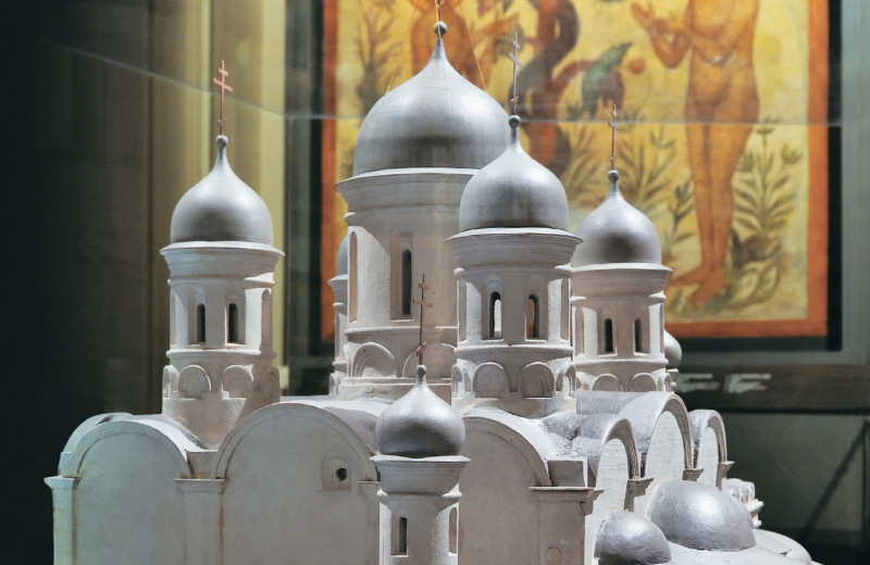Калязин. Фрески затопленного монастыря