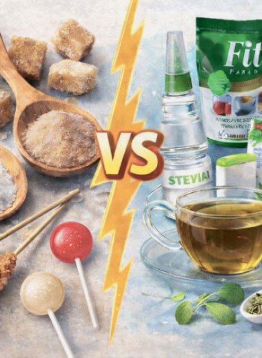 Сахарозаменители против сахара