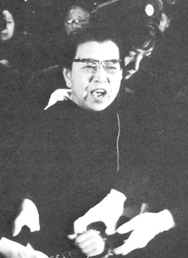 Вдова Мао Цзэдуна на скамье подсудимых