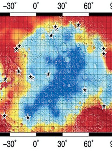 Опасные нейтроны на поверхности Марса и Луны