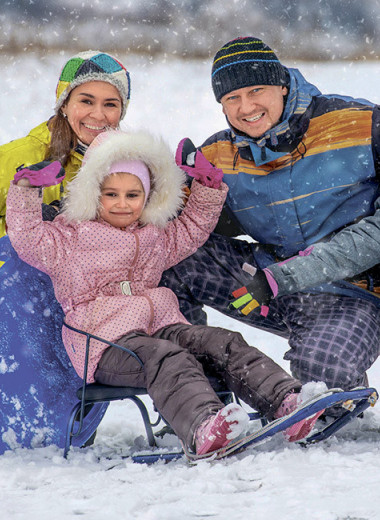 Зимний спорт: восемь снежных развлечений для всей семьи