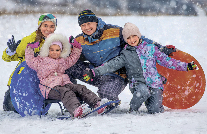 Зимний спорт: восемь снежных развлечений для всей семьи