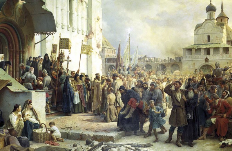 Защитники Свято-Троицкой Сергиевской лавры в 1608 году