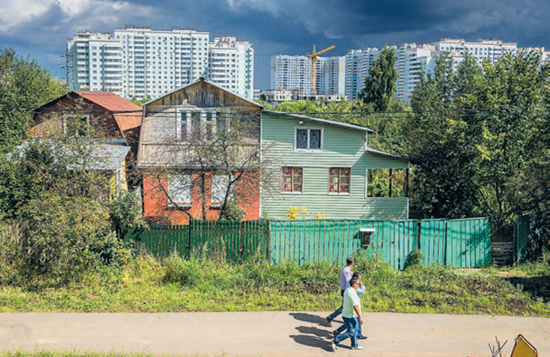 Закат деревни
