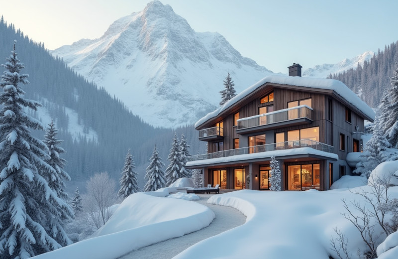 Отели уходят в горы