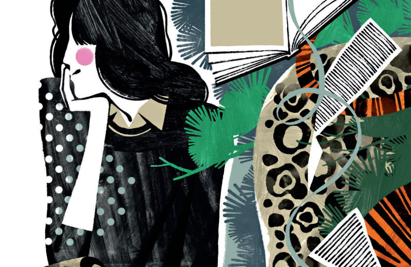 След тигрицы