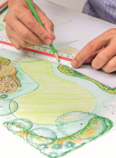 Цветочный компас на участке