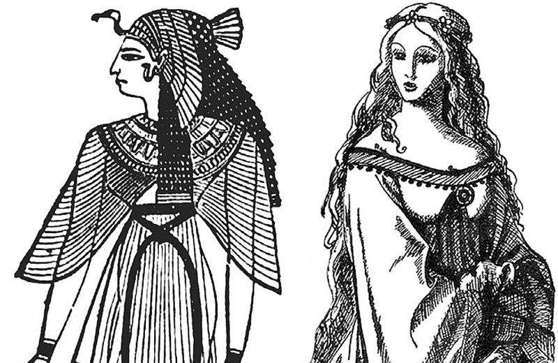 Драпированная и накладная. История костюма от древности до наших дней