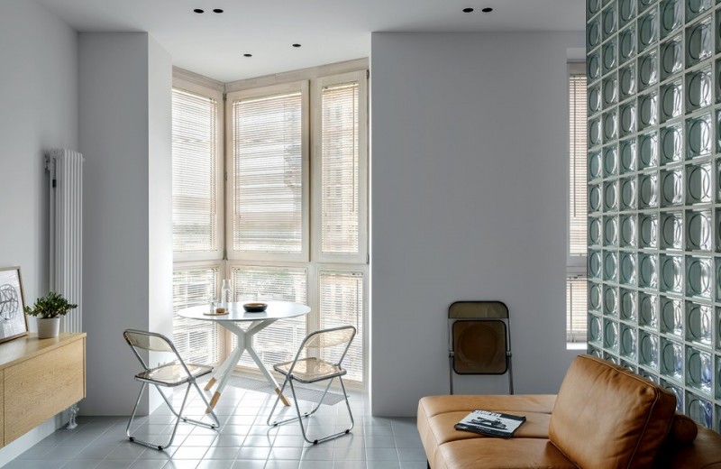 Квартира с необычной геометрией, 43 м²