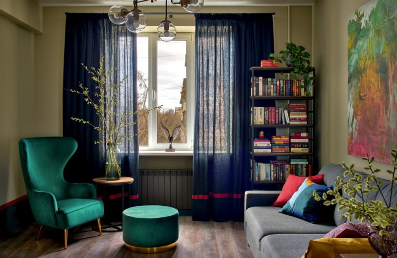 Квартира в историческом доме, 49 м²