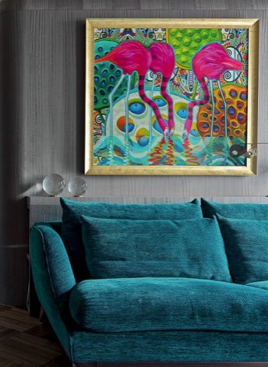 Квартира для деловой женщины, 74 м²