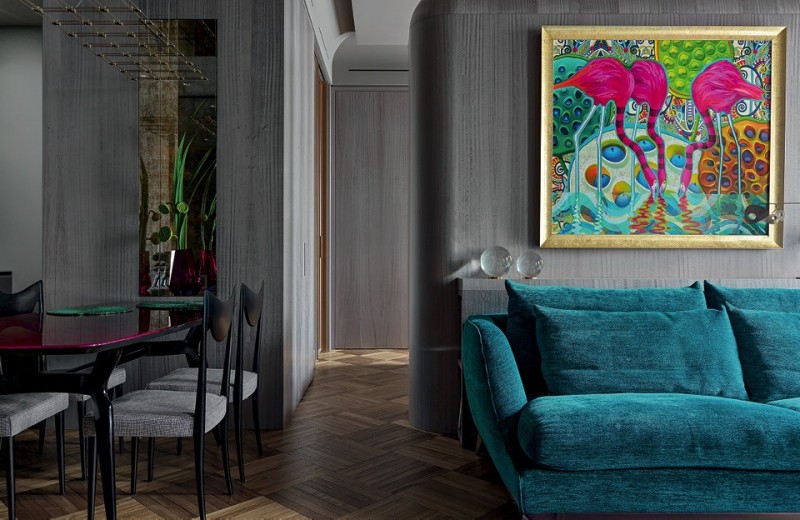 Квартира для деловой женщины, 74 м²