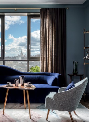 Квартира с антикварной мебелью, 92 м²