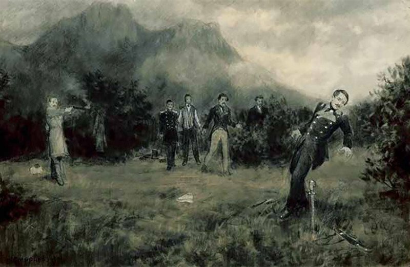 Погиб поэт. Невольник чести?