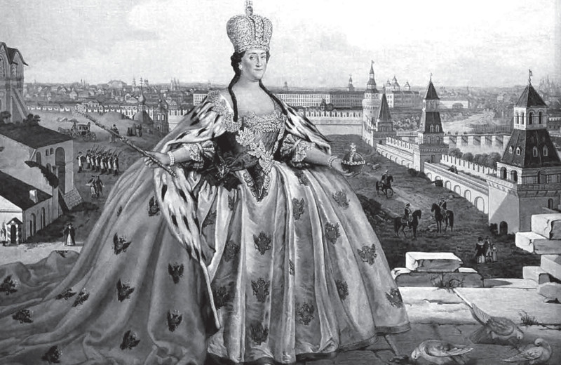 Екатерина Великая в Москве