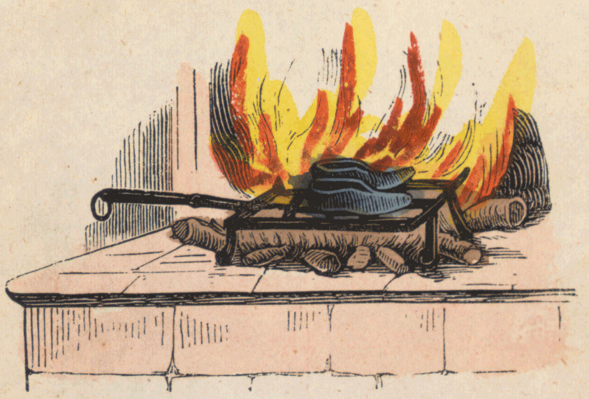 Раскаленные башмаки, сказка Братьев Гримм